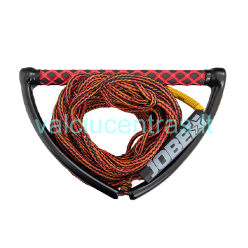 Jobe tempimo virvė vandenlentei raudonos sp.